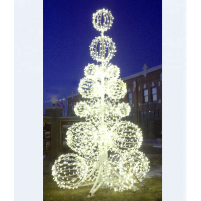 christmas light tree