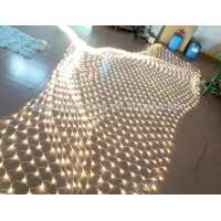 large warm net lights